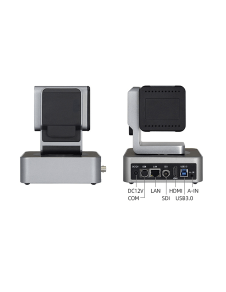 SZPUAS Cámara PTZ HD 1/2.8 Exmor CMOS Sensor 20X USB3.0│ 3G-SDI│ HDMI│LAN POE+ NDI Opcional