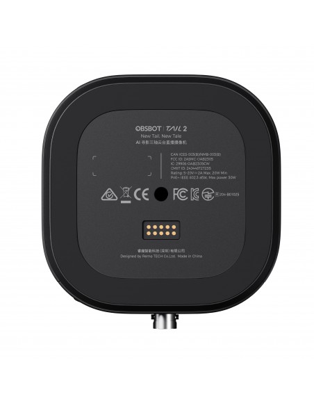 OBSBOT Cámara PTZR TAIL 2 - 4K PTZR AI Auto Tracking with NDI licenses