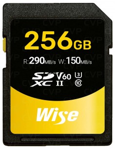 Wise 256GB SDXC UHS-II V60 Memory Card