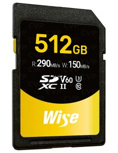 Wise 512GB SDXC UHS-II V60 Memory Card 2