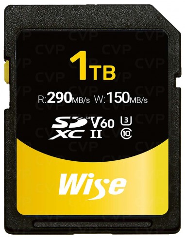 Wise 1TB SDXC UHS-II V60 Memory Card