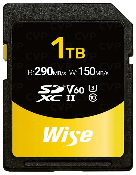 Wise 1TB SDXC UHS-II V60 Memory Card
