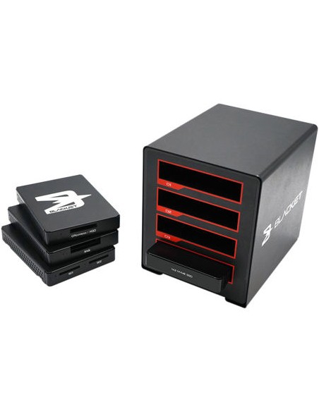 Blackjet TX-4DS Thunderbolt 3 4-Bay Cinema Dock w/DX-1M