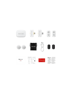 Hollyland LARK A1 Combo (Ivory White, with USB-C RX +... 2
