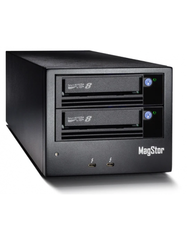Magstor Unidad LTO8 externo Thunderbolt 3 DUAL...