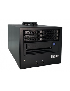 Magstor Unidad LTO-7 Thunderbolt 3 con 6 bahías para SSD....