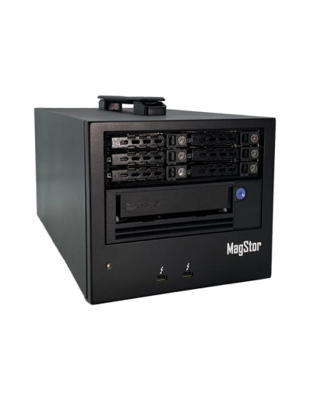 Magstor Unidad LTO-7 Thunderbolt 3 con 6 bahías para SSD. 3 años garantía