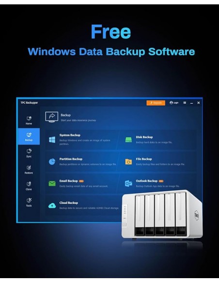 Terramaster Cabina Raid 5 HDD RAID 0, 1, 5, 10 y JBOD USB-C 5Gbit