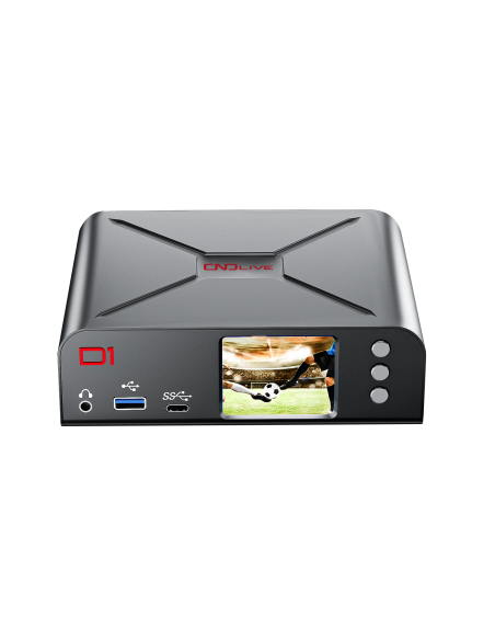 CNDLive D1 Decodificador 4K UHD H265 y NDI. 1x4Kp60 HDMI and 1x3G-SDI outputs