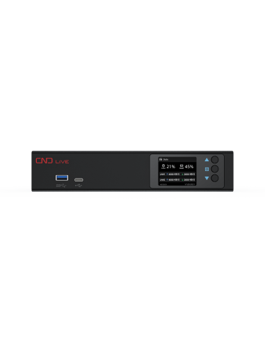 CNDLive Manager Max. Salidas 3G-SDI y HDMI 2.0....