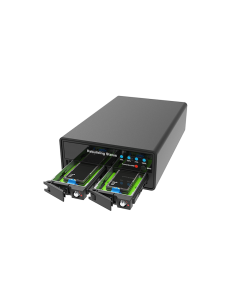 Stardom 2 Bay M.2 NVMe SSD Hardware RAID  External...