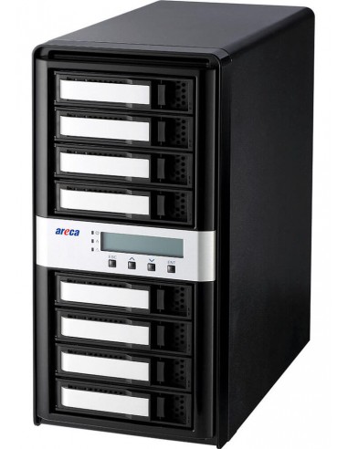 Areca Desktop RAID, 8 x 3.5 TRI-MODE, 2x...