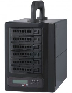 Areca Desktop RAID, 6 x 2.5" 12Gb/s SAS/SATA, 2x...