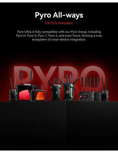 Hollyland Pyro Ultra 1TX & 1RX Wireless Video...
