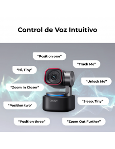 OBSBOT Tiny 3 Microphone Combo. Incluye 1 Tiny 3 y 1... 2