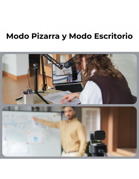OBSBOT Tiny 3 Microphone Combo. Incluye 1 Tiny 3 y 1 micrófono inalámbrico VOX SE