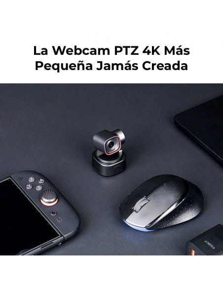 OBSBOT Tiny 3 Microphone Combo. Incluye 1 Tiny 3 y 1 micrófono inalámbrico VOX SE