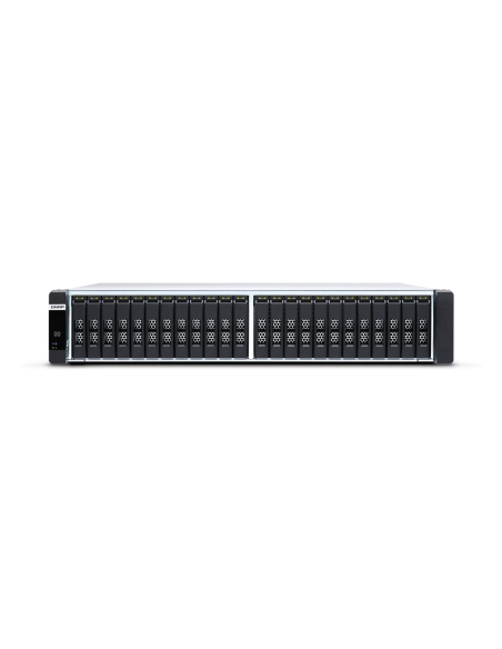 QNAP ES2486dc-2142IT-128G 128GB DDR4 (64GB for each controller)  3 Gigabit LAN, 4 10G-bE SFP+
