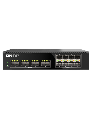 QNAP SWITCH 4 PORT 100GBE QSFP28 CPNT 8 PORTS...