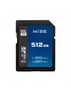 Wise 512GB SDXC UHS-II V90 MK-IV Memory Card