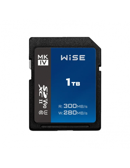 Wise 1TB SDXC UHS-II V90 MK-IV Memory Card