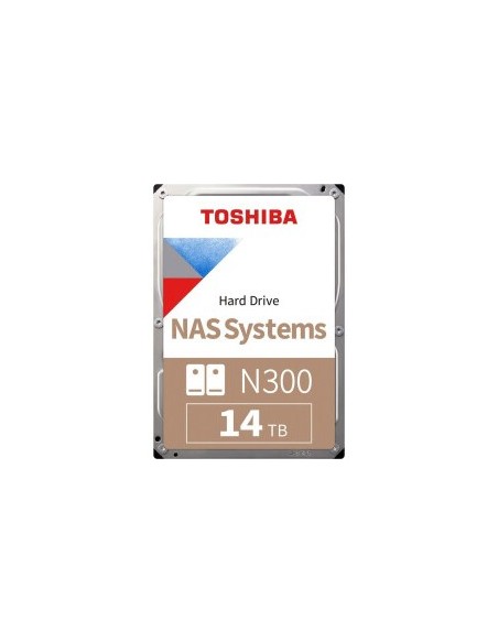 Toshiba Internal HDD 3.5" 14TB NAS N300 7200RPM 1024MB - Canon Digital Incluido