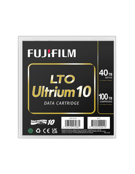 FUJIFILM Ultrium LTO-10 40TB/100TB (SrFe+BaFe) special coating