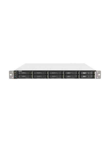 QNAP NAS 1U 10-bay all-flash NAS, AMD EPYC 7302P 3.0GHz, 256GB RAM, 2x25GbE/2x2.5GbE, PCIe Gen4 x16,