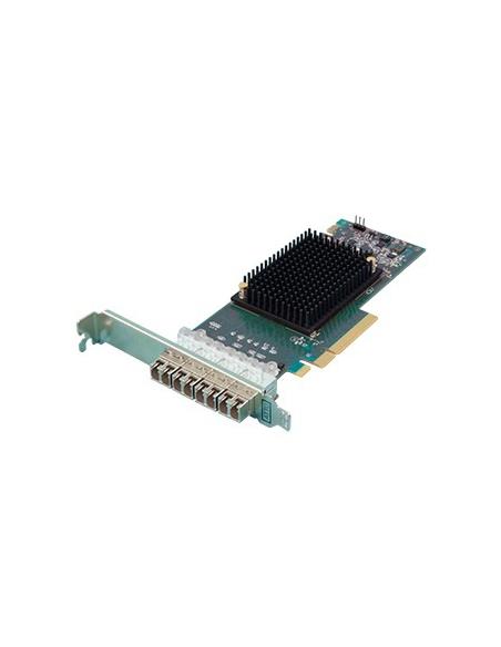 ATTO 16Gb FC 4Ch. PCIe x8 Gen3.0 Optical SFP+ LC Low Profile HBA