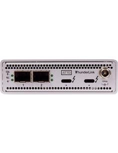 ATTO ThunderLink 2x 40Gb Thunderbolt3 to 2x 16Gb Fibre Channel inc. Optical SFP+ LC