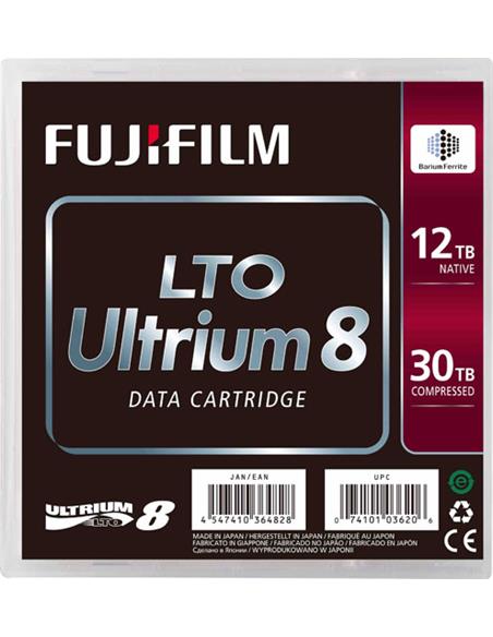 FUJIFILM Ultrium LTO-8 (BaFe) etiquetado 12TB/30TB secuencia a medida