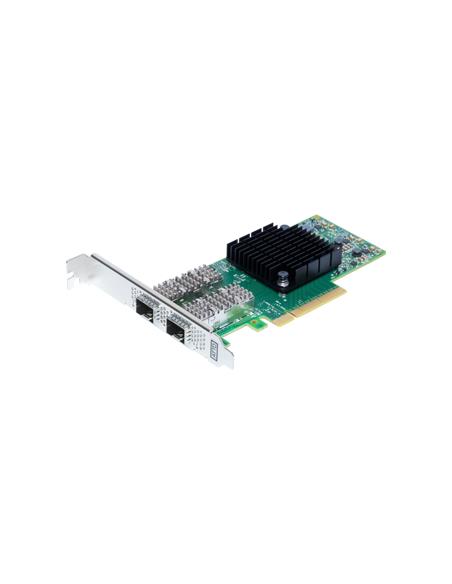 ATTO FastFrame3 Dual Channel 10/25GbE x16 PCIe 3.0 Low Profile Integrated SFP28