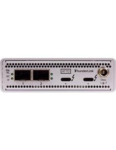 ATTO ThunderLink FC-3322 with Dual 32Gb FC inc. Optical SFP+ LC LR Single Mode (Thunderbolt 3)