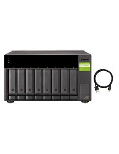 8-bay desktop USB-C 3.1 Gen2 10Gbps JBOD expansion unit  with a 1-meter USB
