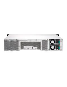 12-bay 2U rackmount USB-C 3.1 Gen2 10Gbps JBOD expansion unit, redundant PS 2