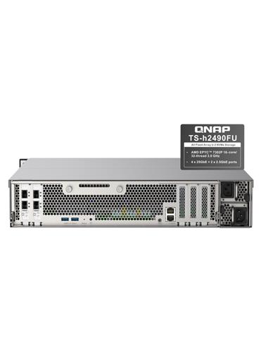 AMD EPYC 7232P, 8C/16T 3.1GHz,2U,24HDD,64GB DDR4,2 x 25GbE SFP28, 2 x 2.5Gb