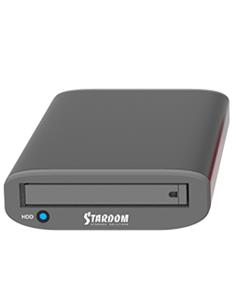Stardom Disco Portátil USB-C USB3.1 Almacenamiento portátil color Negro