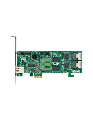 ARECA PCIe x1 Controller, 8x SATA-II,