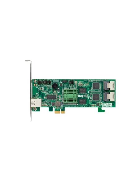 ARECA PCIe x1 Controller, 8x SATA-II,