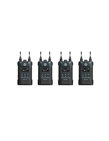 Hollyland Solidcom M1-4B. Intercom Audio con 4 petacas. 450m