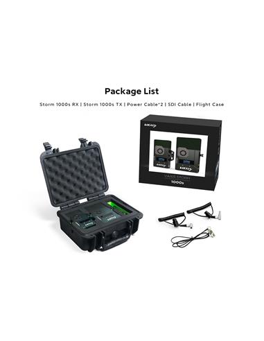 Vaxis Storm 1000s Kit Transmisión Inalámbrico SDI/HDMI 300m V Mount