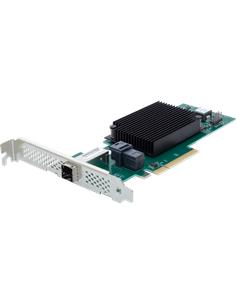 ATTO ExpressSAS x8 PCIe Gen4.0 to 4-Port Ext/4-Port Int 12Gb SAS/SATA Low Profile