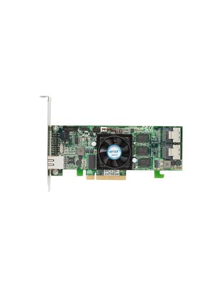 ARECA 8port SAS RAID PCIe x8 ControllerIOP348-800, RAID 0/1/3/5/6, 256MB Cache