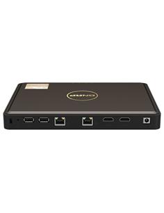Qnap NASbook, Intel Celeron N5105/N5095 4-core, burst up to 2.9GHz, 8GB DDR4, 4 SSD M.2, 2 x 2.5GbE 2