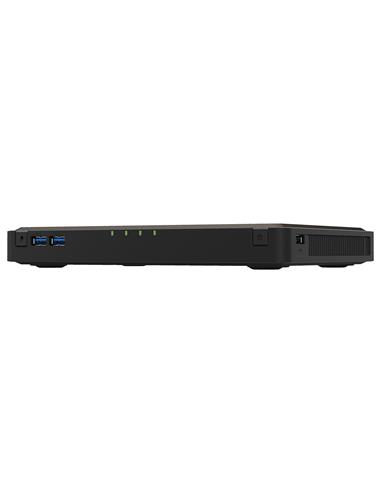 Qnap NASbook, Intel Celeron N5105/N5095 4-core, burst up to 2.9GHz, 8GB DDR4, 4 SSD M.2, 2 x 2.5GbE