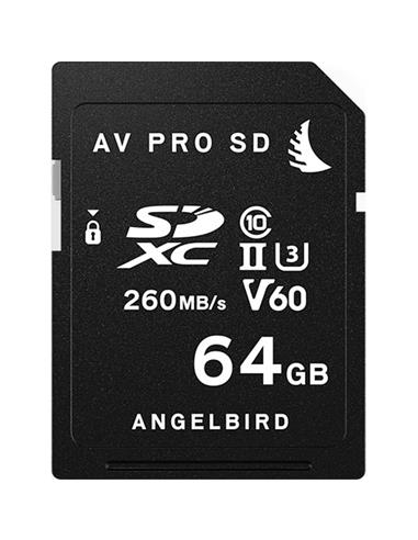 Angelbird 64GB AV Pro MK2 UHS-II SDXC V60