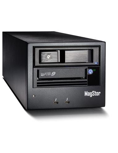 Magstor Unidad LTO9 externo ThunderBolt 3 con slot para disco de 3.5" y 3 años garantía