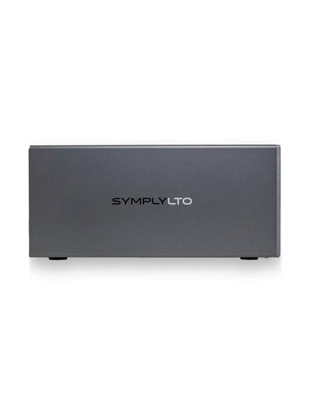 SymplyLTO Desktop SAS HH LTO-9 inc DC&CC & 2m SAS Cable (SFF-8644 to 8088) 3Yr