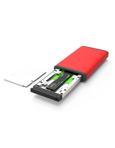 ZT1-BA31BP-B Almacenamiento USB-C para una SSD SATA M.2