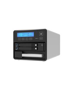 Stardom Cabina RAID0/1 2x M.2 SATA y 1 HDD 3.5" a USB-C. Cable USB-C a USB-C
